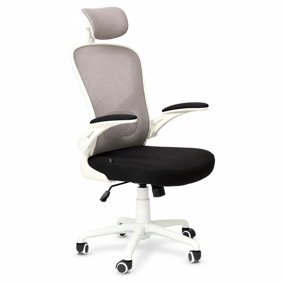 MYCHAIR 8001, Белый / чёрный